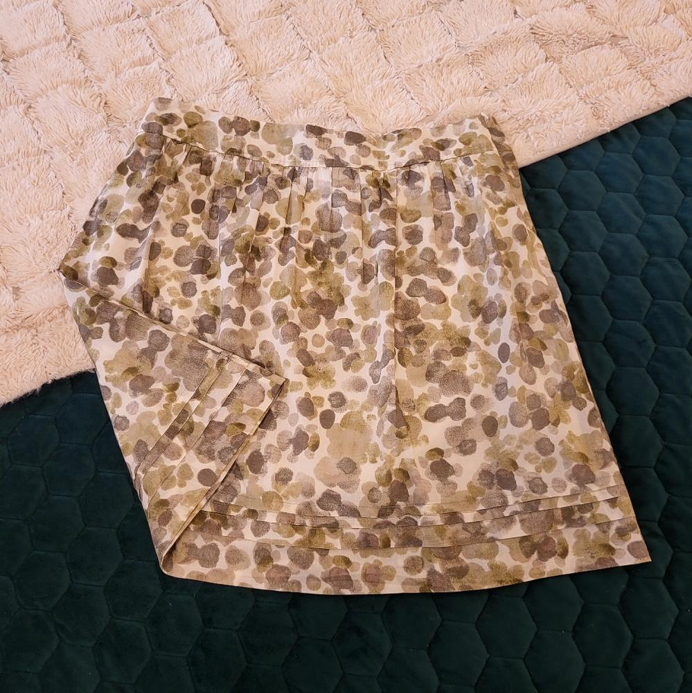 Loft Cotton Mini Skirt